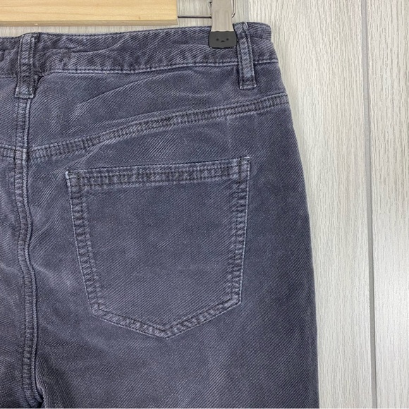 Free People | High Rise Dark Blue Skinny Corduroy Pants Size 29 - Picture 6 of 9